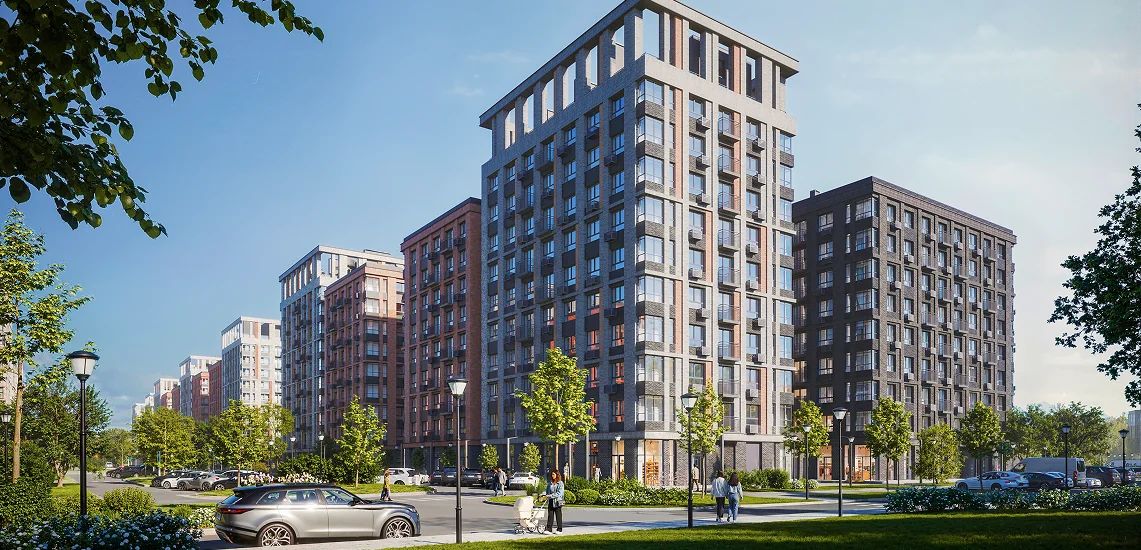 Новый квартал за Волгой